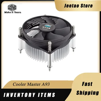 Cooler Master A93 CPU Cooler Radiatoru 95mm Kluss Ventilators Intel LGA775 LGA 1200 Ligzda Veltīta Vēsāks