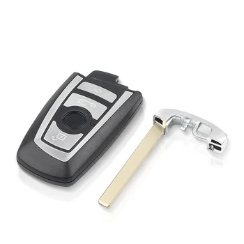 Dandkey 4 Pogas Smart Keyless Tālvadības Atslēgu, Automašīnu Atslēgu Fob 315MHZ BMW 5 Sērija 7. Sērija KR55WK49863/267T-5WK49863 Jaunas Ielidošanas