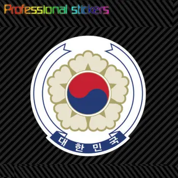 Dienvidkorejas Emblēmu Decal Uzlīmes pašlīmējošās Vinila Dienvidkorejas Karogu KOR KO Uzlīmes uz Auto Logiem, Klēpjdatoriem, Mobilajiem Tālruņiem