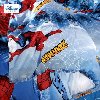Disney brīnums jaunu spider-man karstā pakaiši 3d mierinātājs vienu komplekti dvīņu queen, king size zēns meitenei dāvanu sega sedz spilvendrānas