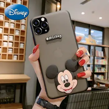 Disney Tālrunis Lietā par IPhone 6S/7/8P/X/XR/XS/XSMAX/11/11Pro Mickey Minnie Lietu Vāku