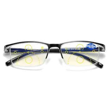 Elbru Dioptrijas +1.0 +1.5 +2.0 +2.5 +3.0 +3.5 Lasījums Brilles Vīriešiem Un WomenMulti-uzmanību Lasīšanas Brilles Anti-zila Gaisma Brilles