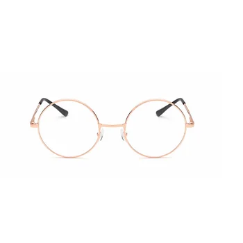 Elbru Retro Modes Kārta Tuvredzība Brilles Sievietēm un Vīriešiem Metāla Skaidrs, Objektīvs Īstermiņa redzes Brilles Vintage Briļļu Dioptriju -1.0 -4.0