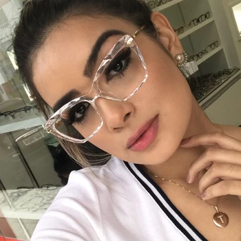Fashion Square Brilles Rāmis Sievietēm Trending Stili Zīmolu Dizainu Optisko Datoru, Brilles Oculos De Sol Briļļu 2019