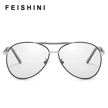 Feishini Jaunais Pilots Saulesbrilles Vīriešiem Polarizētās Nakts Redzamības Photochromic Brilles Sieviešu Dienu Braukšanas Brilles Zvejas UV400