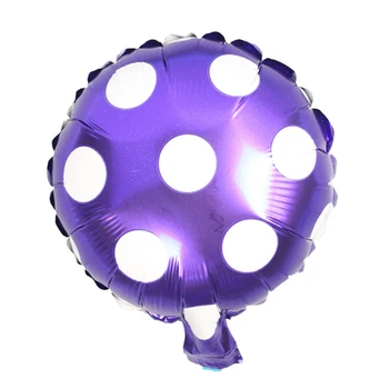 Folija Alumīnija Dot Balonu Liela Hēlija Kārta Dot Gaisa Baloniem, Kāzu Dekorēšana Dzimšanas Dienas Pasākuma Puse Suvenīri Supplies18inch