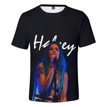 Halsey 3D Iespiesti Ģimenes Piedāvātos T-krekli Modes Vasaras Īsām Piedurknēm Tshirts 2019 Karstā Pārdošanas Gadījuma Moderns Streetwear T krekls