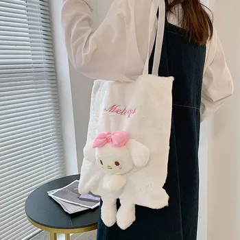 Hello Kitty Monēta Maku Plīša Pleca Soma Gudrs Kanēlis, Maki Sievietēm Kuromi Japāņu Somas Sanrio Kawaii Dizainers Maisā
