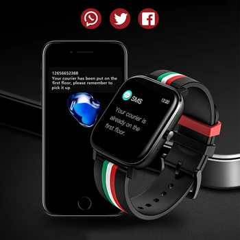 IP67 Waterproof Smart Skatīties Vīrieši TWS Bluetooth Zvanīt Pilnu Touch Screen Mūzikas Smartwatch iOS Android Tālrunis