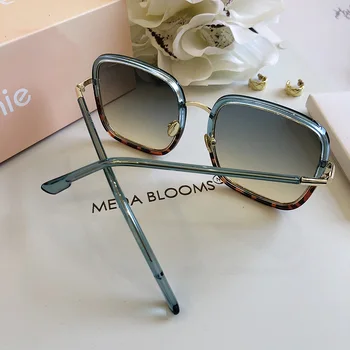 Ir 2021. Modes Lielizmēra Kvadrātveida Saules Brilles Sieviešu Jauns Krāsains Lielā Rāmja Saulesbrilles, Vīriešu Unisex Vintage Gafas De Sol UV400