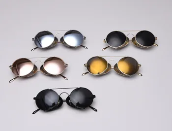JackJad Vintage Classic SteamPunk Stila Metāla Sānu Vairogu Saulesbrilles Sieviešu Modes Zīmola Dizaina Saules Brilles Oculos De Sol S974