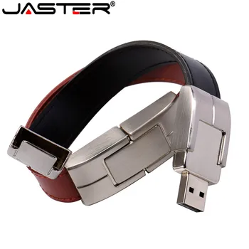 JASTER melns brūns ādas Rokas modelis usb flash drive usb 2.0 4GB 8GB 16GB 32GB 64GB pen drive