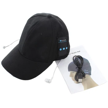 Jaunas Ielidošanas 2016. Gada Vasaras Sporta Bluetooth Cepure Beisbola cepure Bezvadu Mūzikas Cepuri Smart Mūzikas Skaļrunis Bluetooth Klp tālrunis 6 7 s