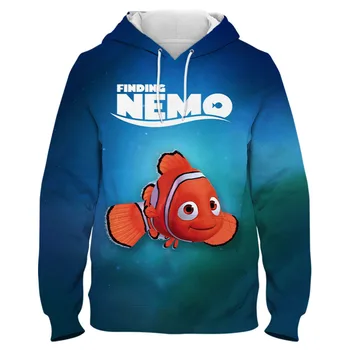 Jauniem Vīriešiem, Sievietēm, Bērniem Meklējot Nemo Hoodies 3D Iespiesti Ikdienas Krekli, Zēns, Meitene Kids Modes Hoody Streetwear Džemperi, Topi