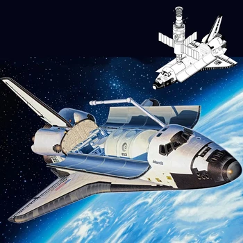 Jaunu 2354pcs Space Shuttle Modelis, Celtniecības Bloki Kosmosa Aģentūra Discovery Space Shuttle Ķieģeļi Radošās Rotaļlietas Bērniem Dāvanas 10283