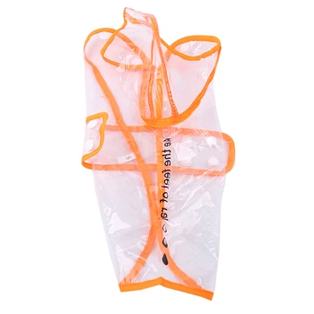 Jaunu Ierodas Caurspīdīga PVC Ūdensnecaurlaidīga Pet Lietusmētelis Mājdzīvnieku Apģērbu Gaismas Drēbes Ūdensizturīgs Mazs Suns, Lietusmētelis ar kapuci
