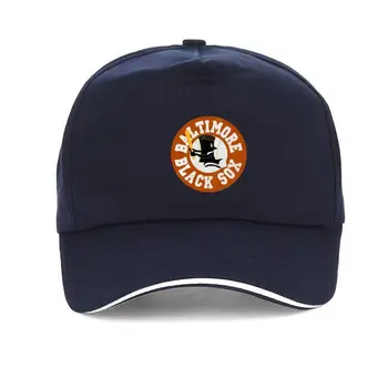 Jaunu klp, cepure, Kokvilnas Geek Ģimenes Beisbola cepure Negro Beisbola Līgas Baltimore Black Sox
