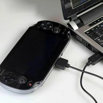 Jaunākās USB Lādētāja Kabelis Uzlādes Pārsūtītu Datu Sinhronizācijas Vadu Līniju Strāvas Adapteris Sony PSV 1000 Psvita PS Vita PSV 1000