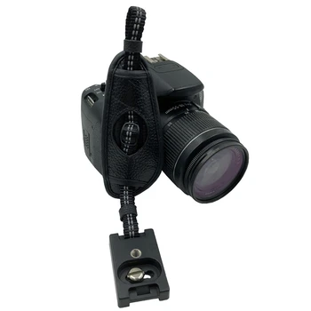 JENO TTY JM Ādas Fotokameras Siksniņa Roktura, lai Var Nik Pentax Olympus Sony Universālā SLR/DSLR