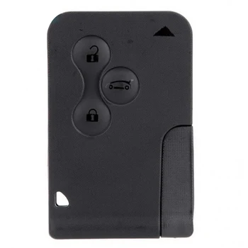 Keyecu Nomaiņa Smart Remote Key Card Apvalks Gadījumā 3 Pogu Renault Clio Logan Megane 2 3 Koleos Scenic