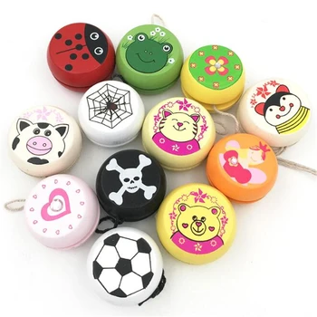 Koka Yo-yo Personības Radošo Ēkai Personību Sporta Hobijs Klasiskā Yoyo Rotaļlietas Bērniem Ziemassvētku