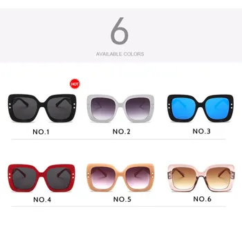 Kvadrātveida Saulesbrilles Vīriešiem un Sievietēm Ceļojumu Brilles, Saulesbrilles Retro Brilles Modes Zīmola Dizaina, Saules Brilles, lai Dāma UV400