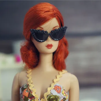 Lelle Saulesbrilles / Jaukt Dažādus Stilus Modes Multicolor Lelle Piederumi 1/6 Barbie Kurhn Lelle GiftToys Meitenēm