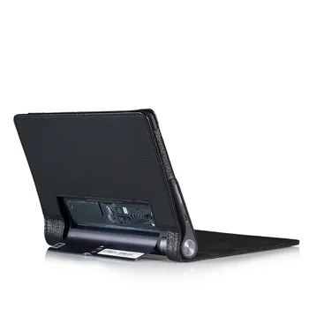 Lenovo Jogas Cilnes 3 850F Tablete uz Lietu Lenovo Jogas Cilnes 3 8.0 YT3-850F YT3-850M/L, Flip Stends, PU Ādas Gadījumā Capa Stikla
