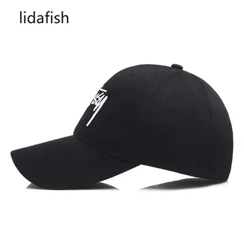 Lidafish Rudens Ziemas Beisbola cepure ar Izšuvumiem Cepures Vīriešiem, Sievietēm Snapback Cepures Hip Hop Tētis Cepure