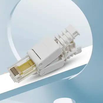 Liels Ethernet Kabeļa Savienotājs Ērta Skaidrs Tīkla Konektori Standarta Tīkla Kabelis Adapteris