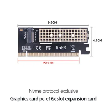 M-Taustiņu, Pci-e X4 X8 X16 Adapteris Karte PCIE 3.0 M. 2 NVME Pilnu Ātrumu, Paplašināšanas Kartes Adapteris Datoru Adapteri Interfeisu