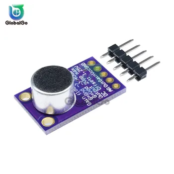 MAX9814 Mikrofona Pastiprinātāja Valdes Modulis Automātiska Kontrole Arduino Programmējams