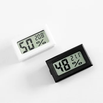 Mini Digitālo Iekštelpu Temperatūras Sensors LCD Mitruma Mērītājs Termometru, Higrometru, Platums Ledusskapis, Ērts Digitālais termometrs