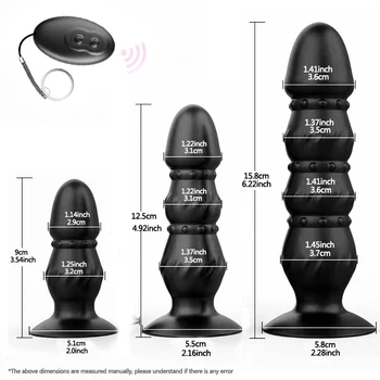 Moonuo silikagela Ilgtermiņa Un Īstermiņa Anālais Kontaktdakšu Izraut Gredzenu Vibrators USB Bezvadu Maksas Ūdensizturīgs Melns Vīriešu Masturbator Seksa Rotaļlietas