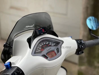 Motociklu Tahometrs, Tach Stundu Mērītājs Digitālais Skaitītājs Platums CNC Alumīnija Piederumi VESPA SPRINT PRIMAVERA 150 2013-2021