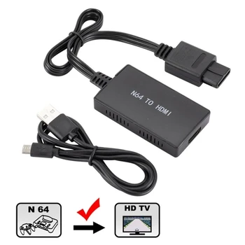 N64, Lai HDMI Pārveidotājs HD Saites Kabelis N64/GameCube/END Plug and Play 1080P Nintendo 64 HDMI Pārveidotājs PIE
