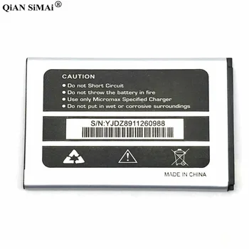 New Augstas Kvalitātes 1800mAh bateriju Par Micromax Q334 tālruni