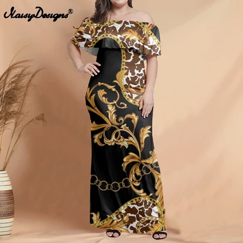 Noisydesigns Sieviešu Kleitas, Vasaras 2021 Lielums 7xl Dāmas Eleganta Beach Eur Ziedu Luksusa Leopard Vestido Vintage Pasūtījuma Piliens Kuģis