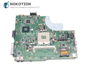 NOKOTION Portatīvo datoru Mātesplati Par Asus X44H X84H K84L K43L Galvenās Valdes Rev:3.1 DDR3 HM65
