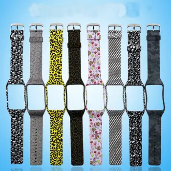Odog Iespiestas Krāsu TPU Watchband Delnas Siksniņu, lai Samsung Galaxy Pārnesumu S R750 Skatīties Aproce Smart Watchbands SM-R750