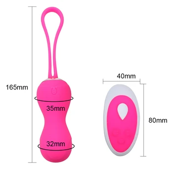 OLO G Spot Vibrators Vibrējošais Ola Maksts Stingrākus Kegel Bumbu Klitora Stimulators ar Bezvadu Tālvadības Seksa Rotaļlietas Sievietēm