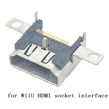 Oriģināls HDMI Nintend WiiU Ostas Ligzda Augstas Izšķirtspējas Interfeiss HDMI Port Savienotājs Ligzda Nintendo Wii U WiiU Konsoles
