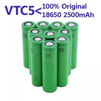 .Oriģināls.rechargeabie.VTC5.3.7 V. 2500mAh.Li-ion.akumulatoru.18650 par Sony.US18650.VTC5.30A Kabatas Rotaļlietas, Instrumenti.