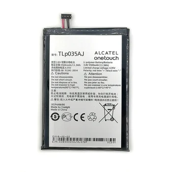 Oriģināls TLp035AJ 3500mAh Akumulatoru, Par Alcatel One Touch M823 N1 MAX Mobilo Telefonu, Jaunākās Ražošanas Akumulators+Piegāde Mājās