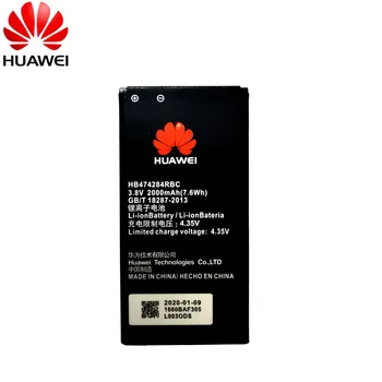 Oriģinālā Rezerves Akumulators Huawei HB474284RBC Par Huawei C8816 Y550 Y560 Y625 Y635 G521 G620 Y5 Godu 3c lite Akumulators 2000mAh