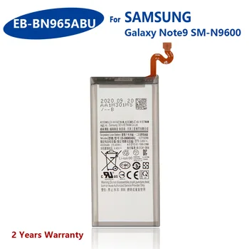 Oriģinālās EB-BN965ABU Akumulators Samsung Galaxy Note9, Ņemiet vērā, 9 SM-N9600 N9600 4000mAh Mobilo Telefonu Augstas Kvalitātes Baterijas