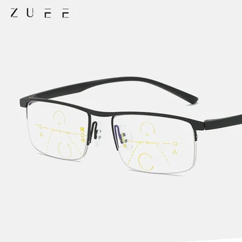 Pakāpeniski Multi-Focus Lasīšanas Brilles, Lai Vīrieši Sievietes 