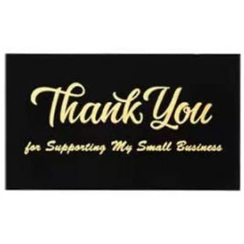 Paldies Karte, kas Atbalsta Manu Mazo Uzņēmumu Apsveikuma kartiņu Puse Ielūgumus, Ziedu Veikals Dāvanu Kartes, Uzlīmes