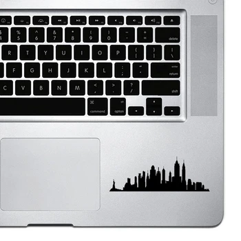 Palmu Virkni Ņujorkas Panorāmu 4 Uzlīmes, Macbook Pro, Chromebook un Klēpjdatori