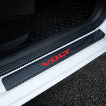 Par Chevrolet Volt Automašīnu Uzlīmes Un Uzlīmēm, Oglekļa Šķiedras Anti Scratch Pretnodiluma Plāksnes Aizsargs, Auto Piederumi 4gab